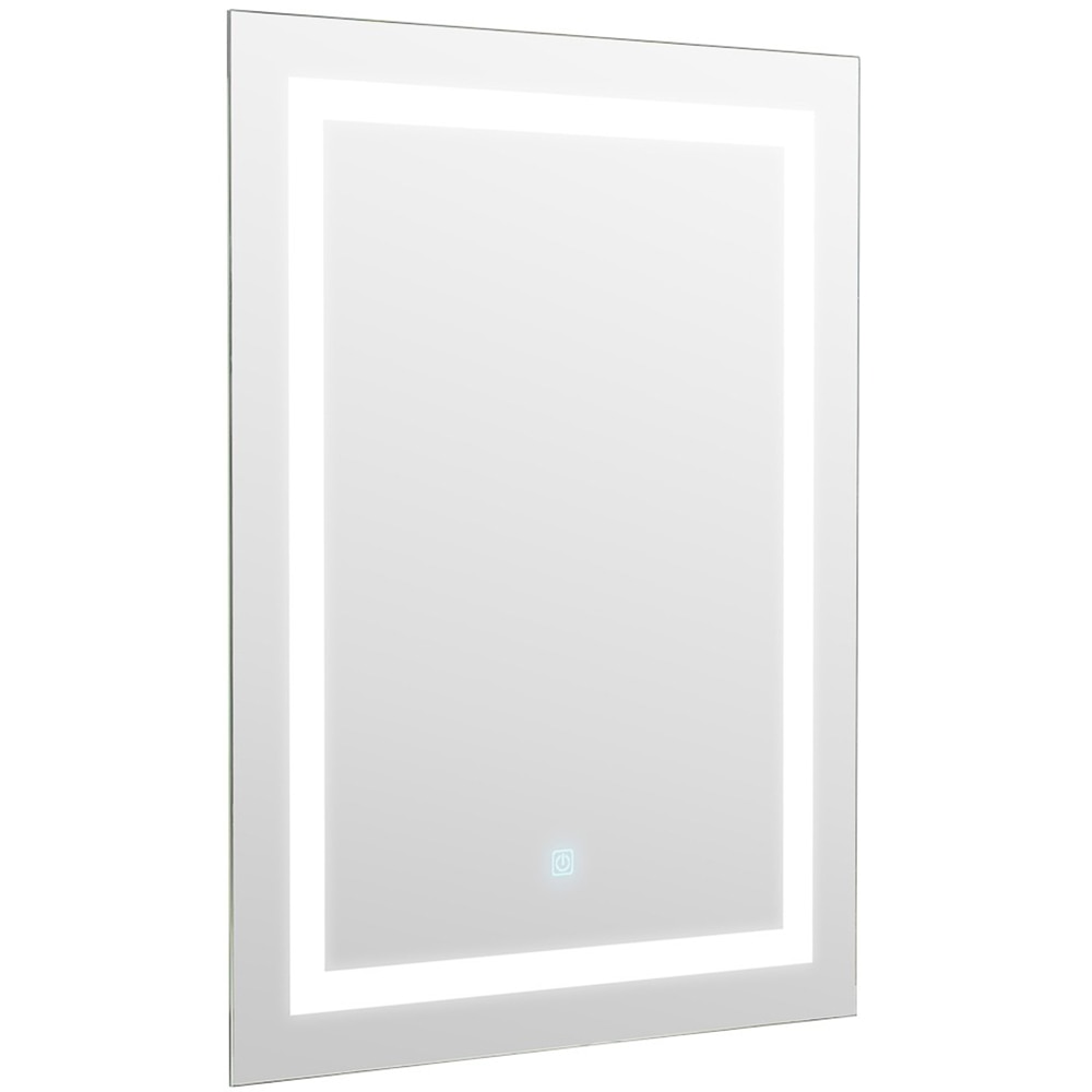 Oglinda baie Elves 8071, 60 x 3 x 80 cm, iluminare LED, senzor touch