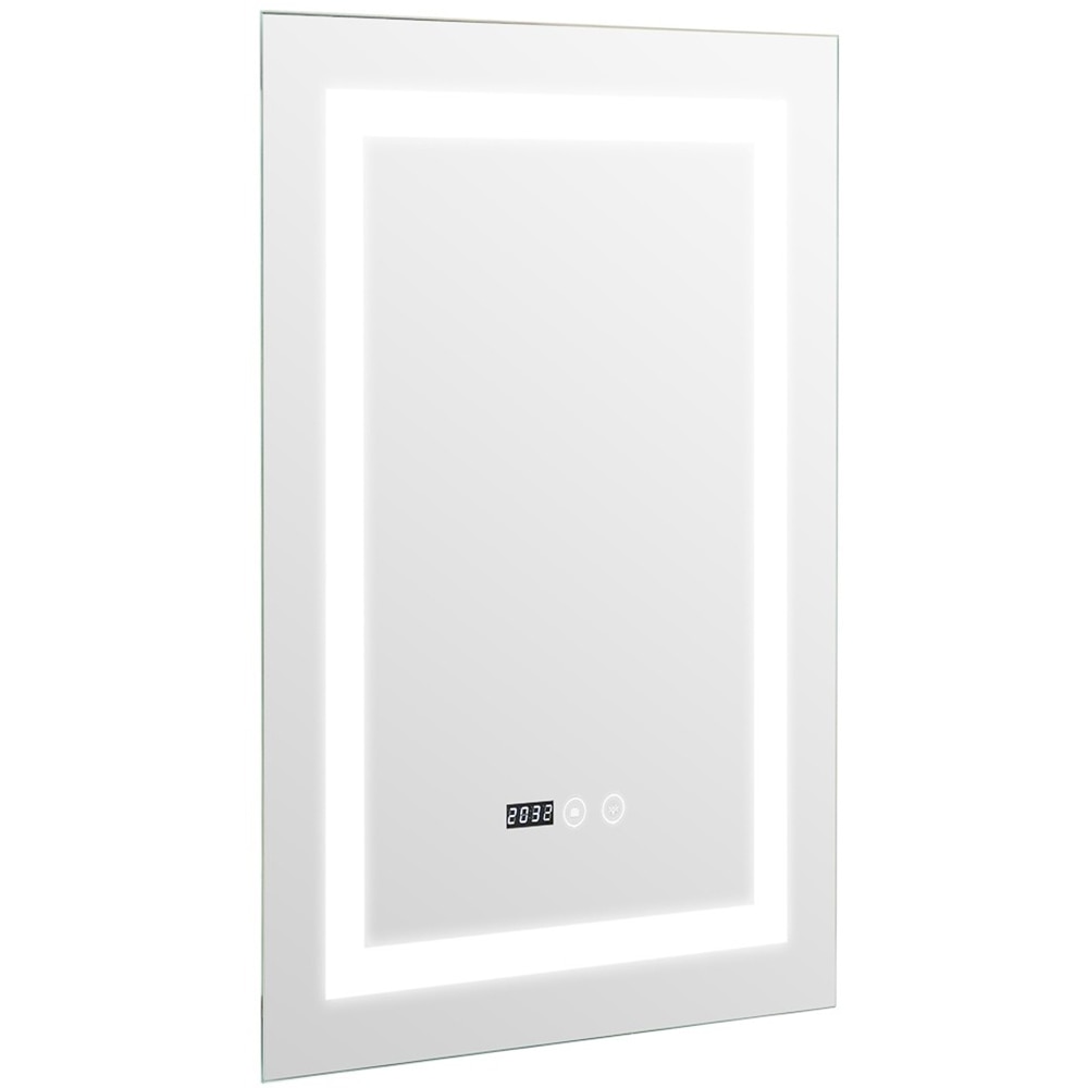 Oglinda baie Elves 8073, 60 x 3 x 80 cm, iluminare LED, senzor touch
