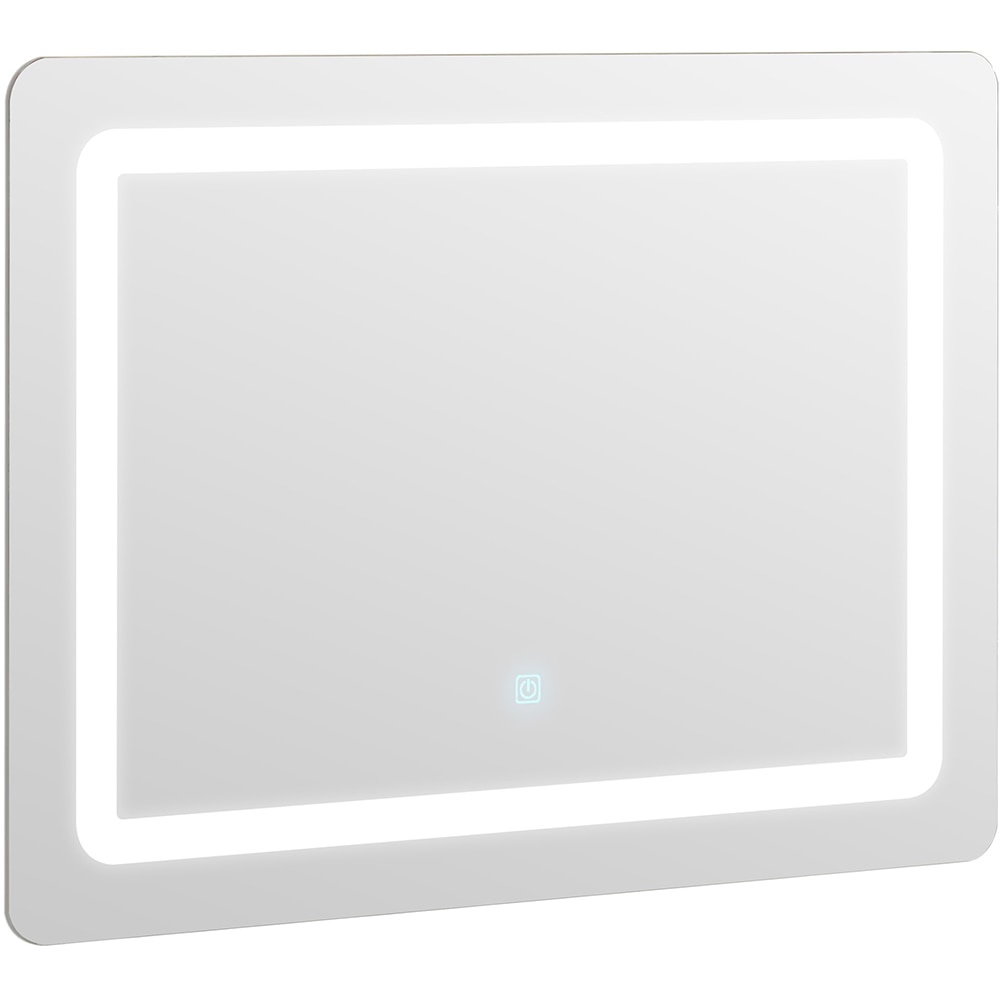 Oglinda baie Elves 80911, 80 x 3 x 60 cm, iluminare LED, senzor touch
