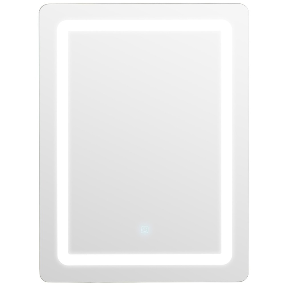 Oglinda baie Elves 8091, 60 x 3 x 80 cm, iluminare LED, senzor touch