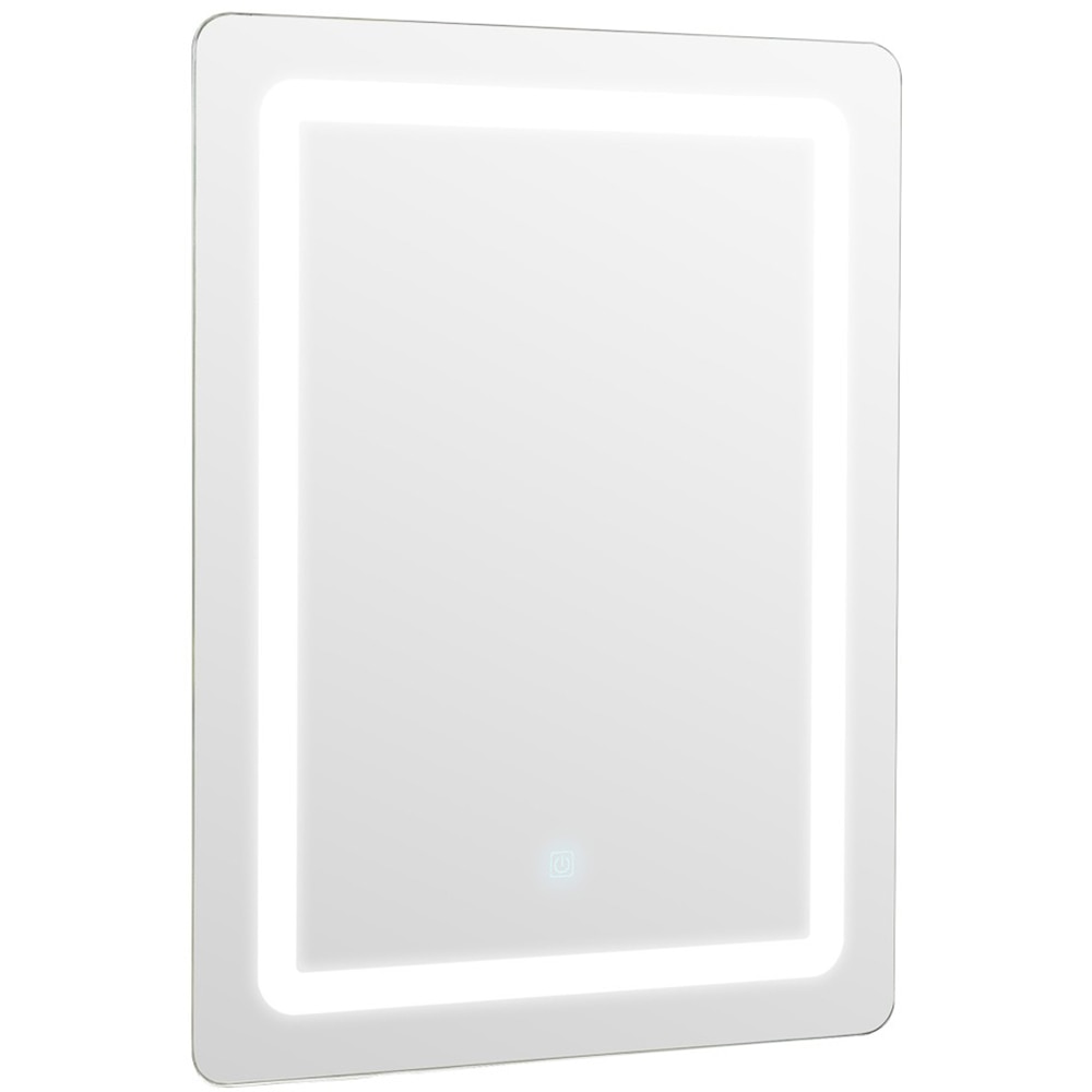 Oglinda baie Elves 8091, 60 x 3 x 80 cm, iluminare LED, senzor touch