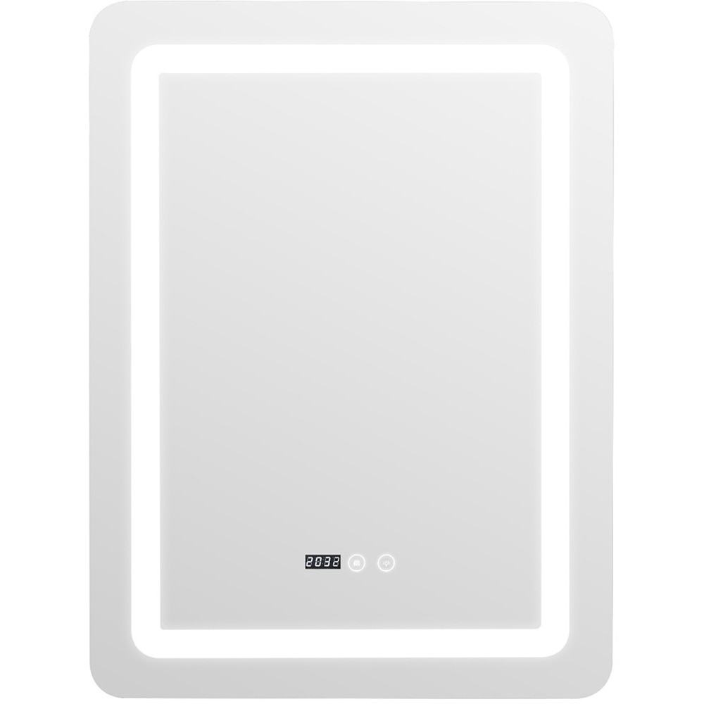 Oglinda baie Elves 8093, 60 x 3 x 80 cm, iluminare LED, senzor touch