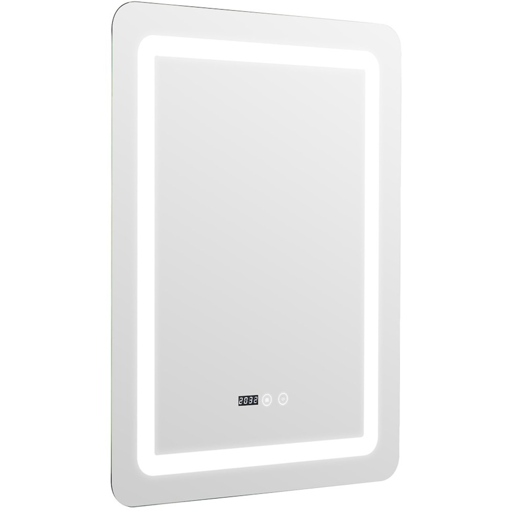 Oglinda baie Elves 8093, 60 x 3 x 80 cm, iluminare LED, senzor touch