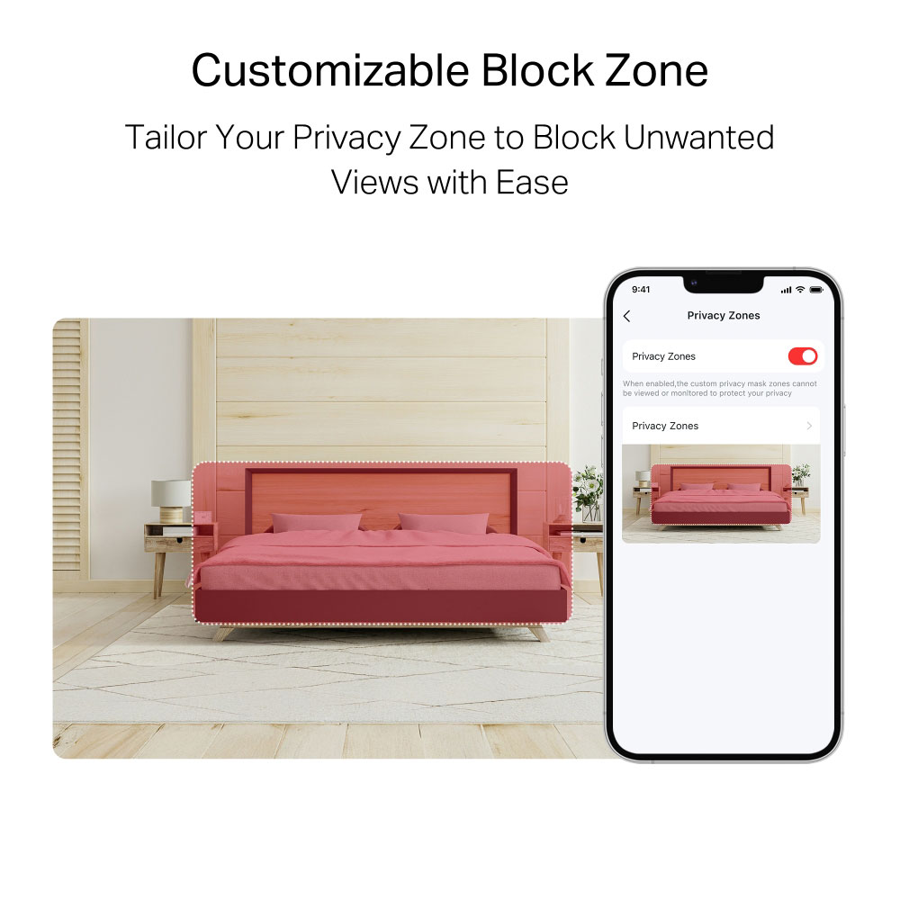 Camera IP Wireless MERCUSYS MC210, 1296p, IR, Night Vision, Alb