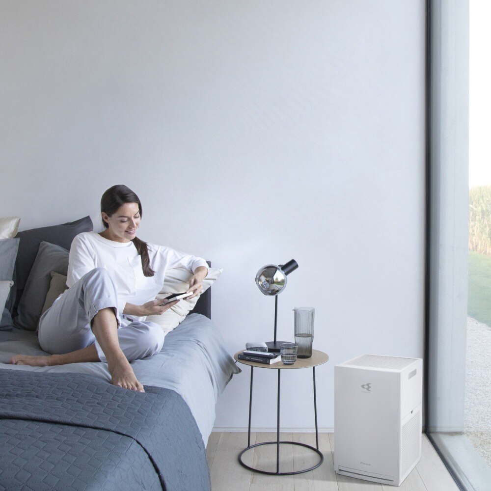 Purificator aer DAIKIN MC30YVM, 46 m, 3 trepte viteza, Tehnologie Flash Streamer, Filtru HEPA, Telecomanda, alb