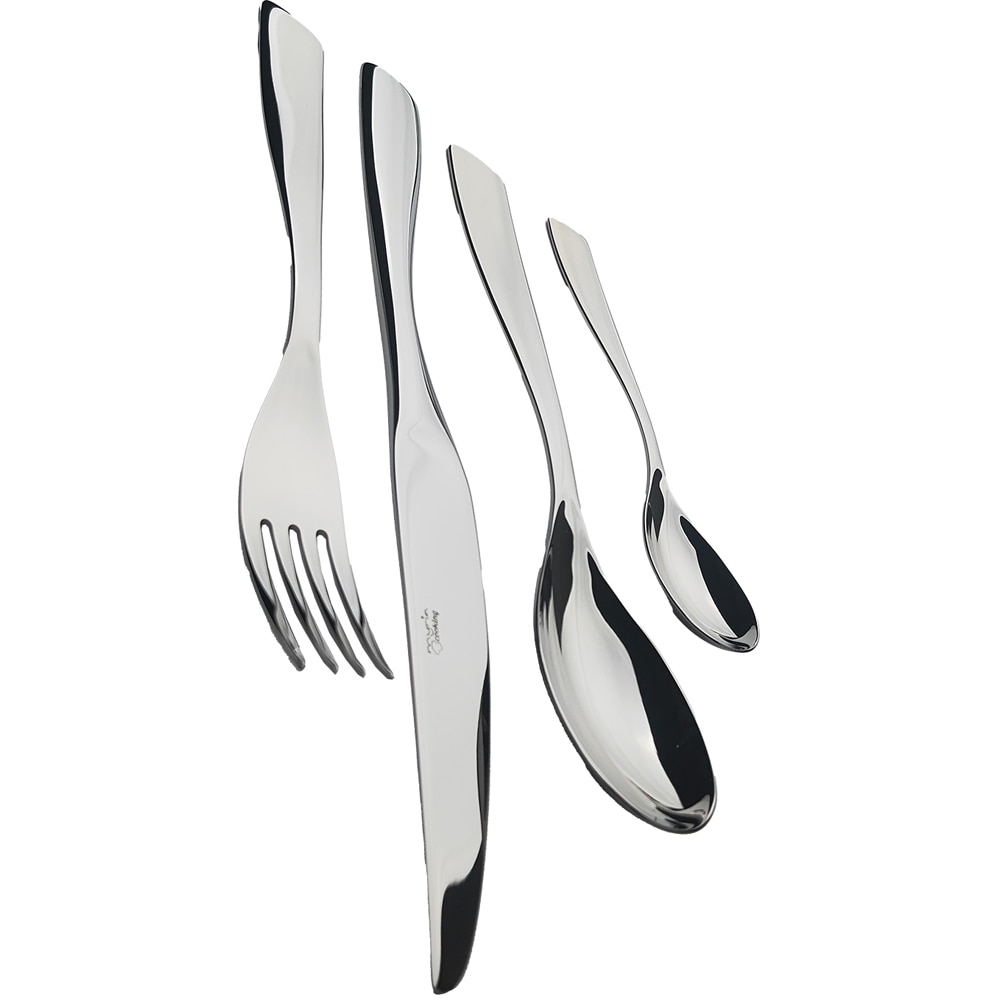 Set tacamuri MYRIA MC4064, 24 piese, inox, argintiu