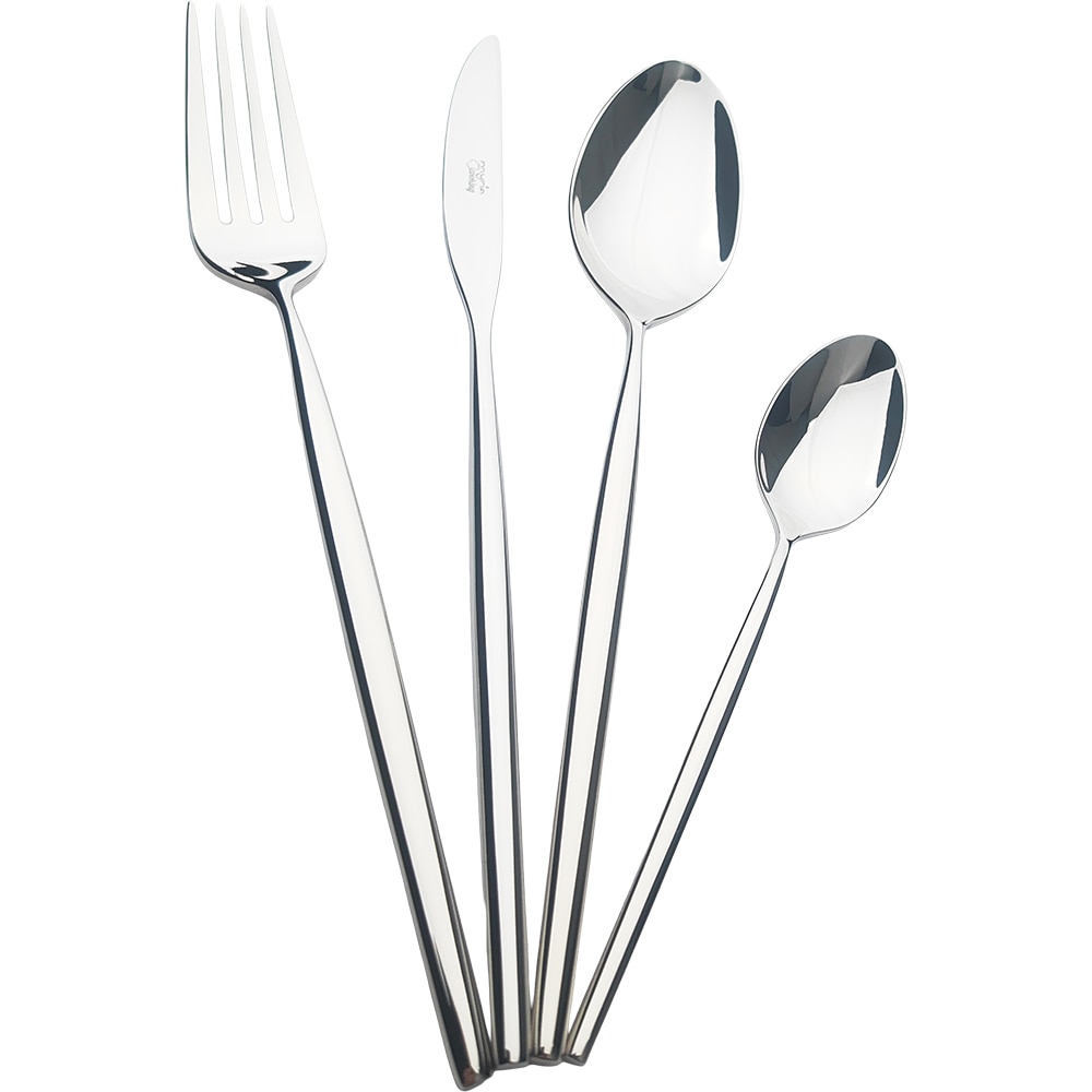 Set tacamuri MYRIA MC4065, 24 piese, inox, argintiu