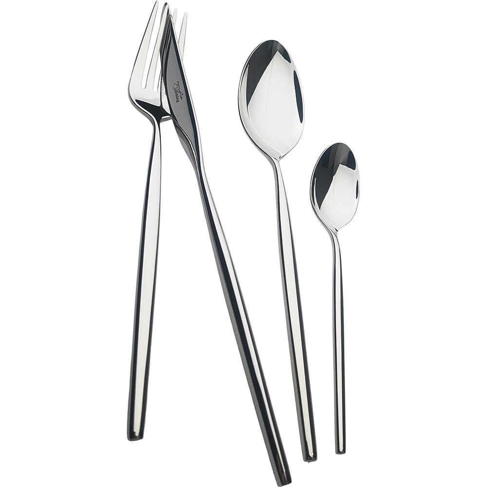 Set tacamuri MYRIA MC4065, 24 piese, inox, argintiu