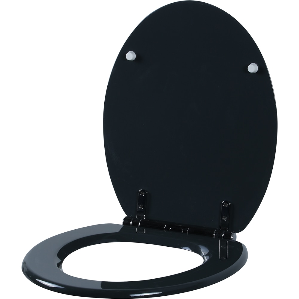 Capac WC GOODHOME Pilica MD328UK02, inchidere lenta, duroplast, gri