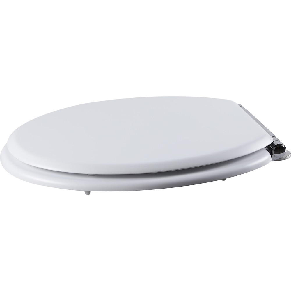 Capac WC GOODHOME Pilica MD328UK04, inchidere lenta, duroplast, alb