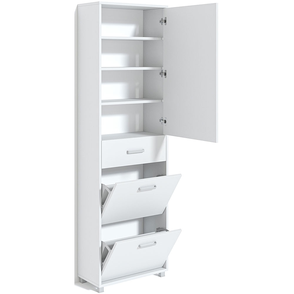 Pantofar Elias, frasin alb, 60 x 28.5 x 200 cm