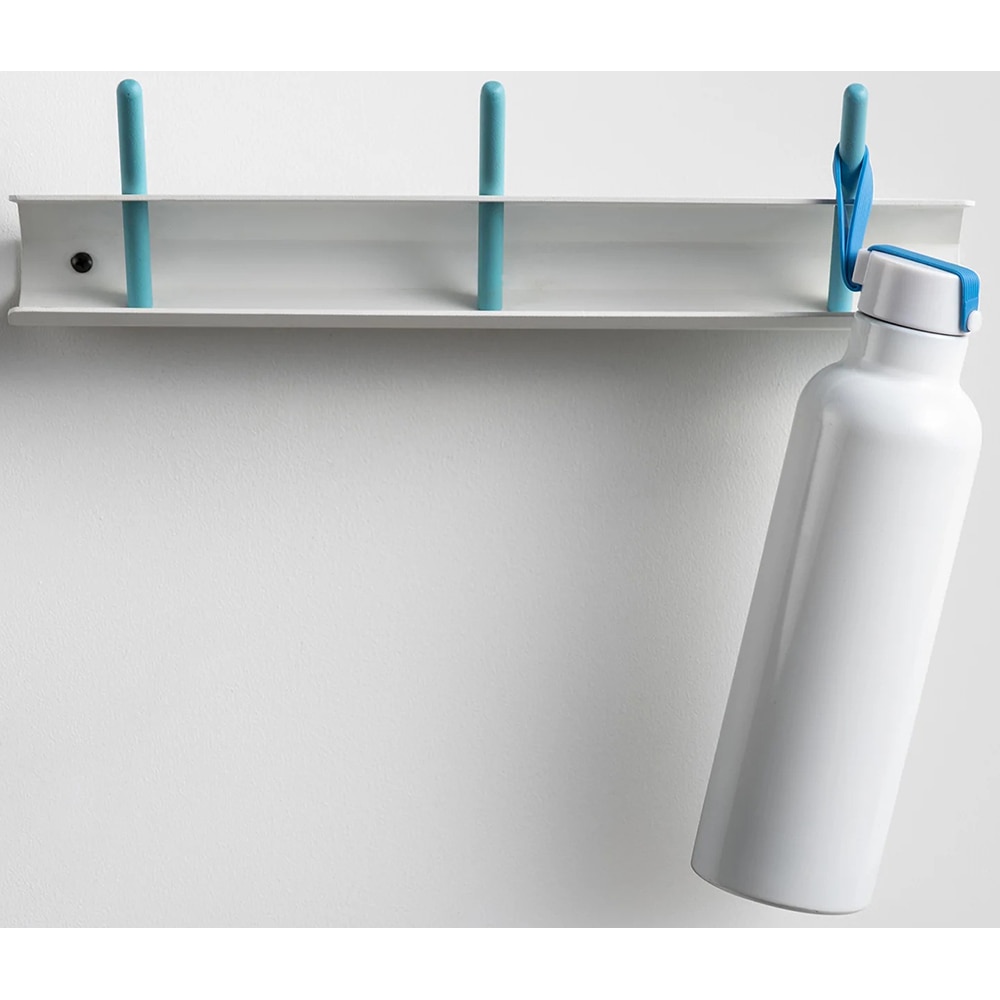 Cuier perete Jaw, 38 cm, alb