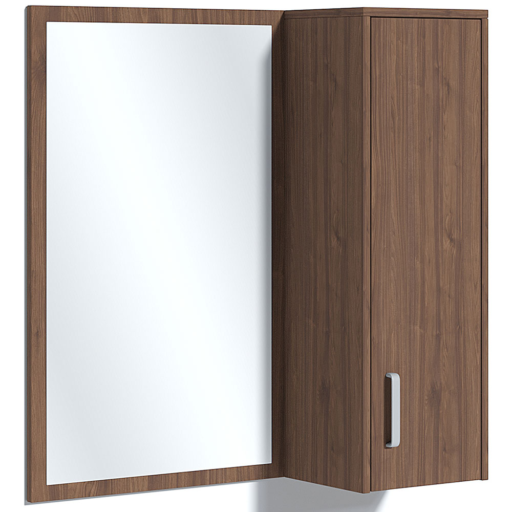 Dulap suspendat Toronto Modul No6, 60 x 28.5 x 94.4 cm, 1 usa, maro