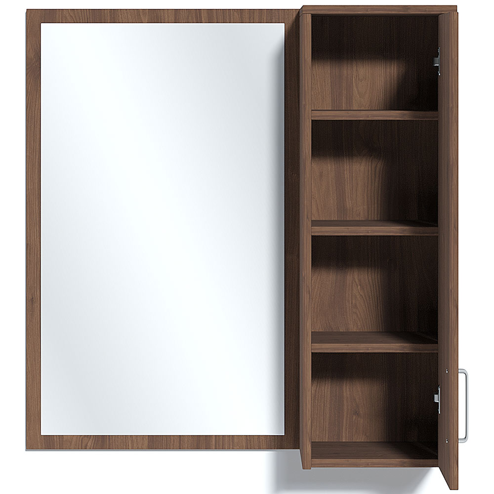 Dulap suspendat Toronto Modul No6, 60 x 28.5 x 94.4 cm, 1 usa, maro