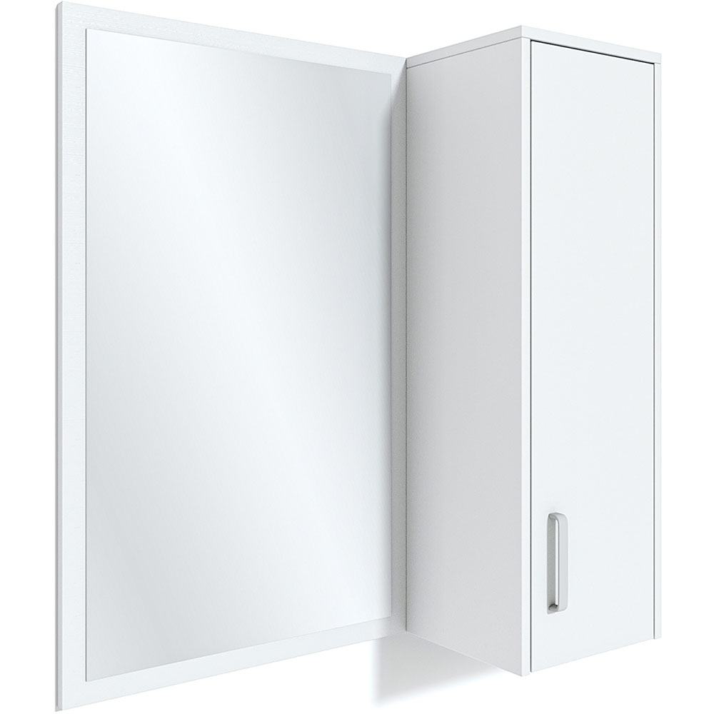 Dulap suspendat Toronto Modul No6, 90 x 28.5 x 94.4 cm, 1 usa, alb