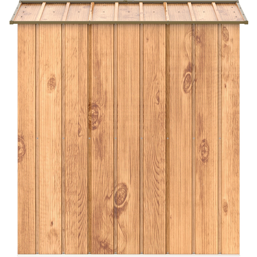 Casuta gradina DURAMAX Top 8X6, otel, 261.6 x 183 x 204.5 cm, maro