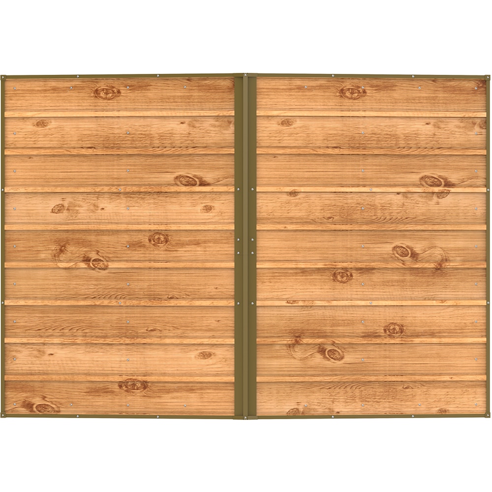 Casuta gradina DURAMAX Top 8X6, otel, 261.6 x 183 x 204.5 cm, maro