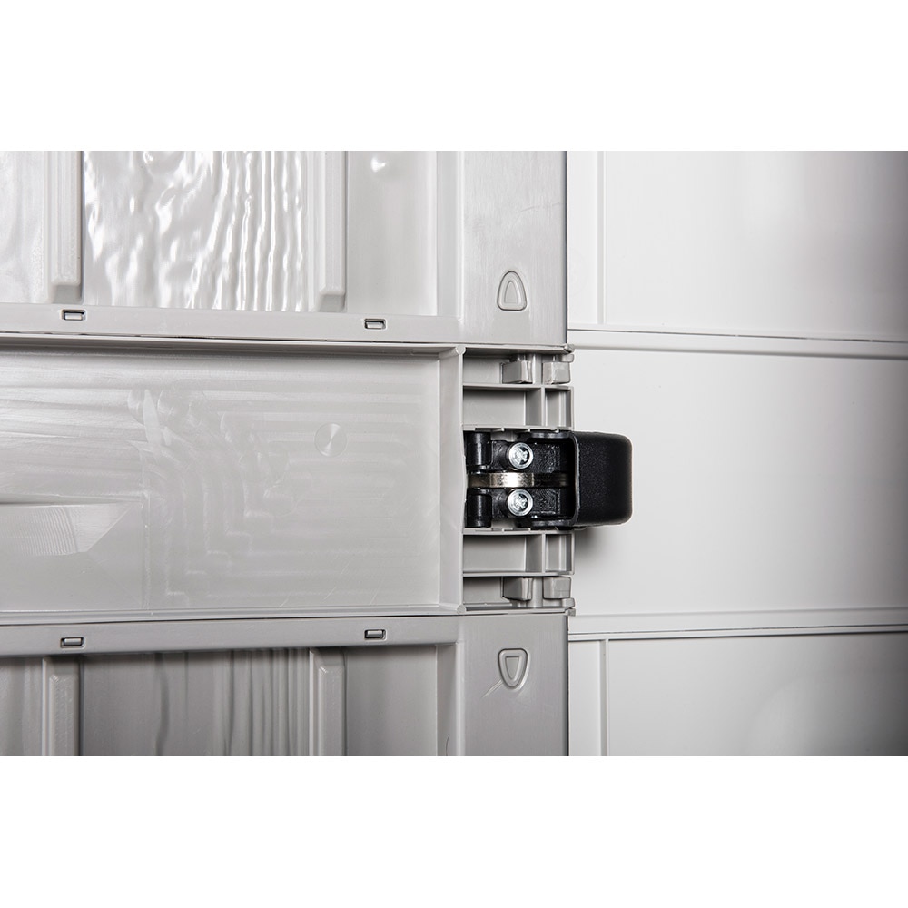 Dulap depozitare gradina TOOMAX Florida XL, polipropilena, 78 x 46 x 182 cm, gri