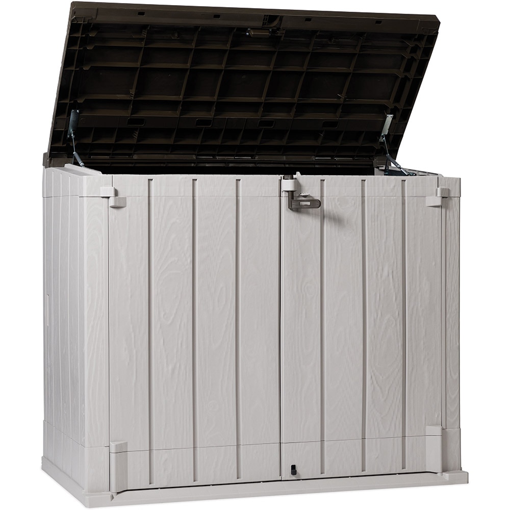 Lada depozitare gradina TOOMAX Stora Way Plus XL, polipropilena, 145 x 85 x 124.5 cm, gri