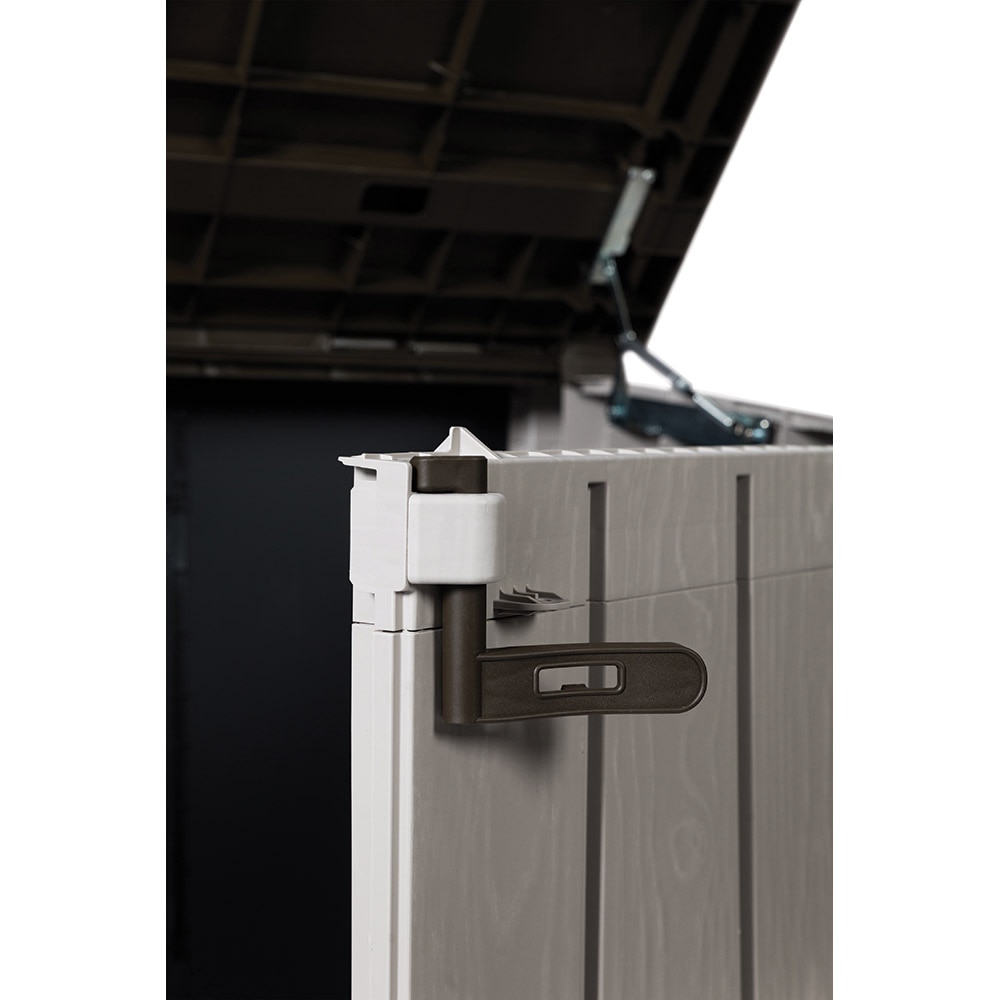 Lada depozitare gradina TOOMAX Stora Way Plus XL, polipropilena, 145 x 85 x 124.5 cm, gri