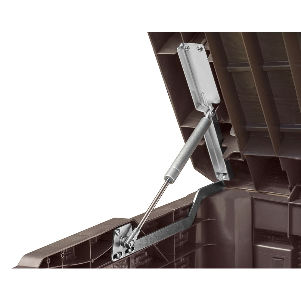 Lada depozitare gradina TOOMAX Nevada, polipropilena, 148 x 72 x 60 cm, maro