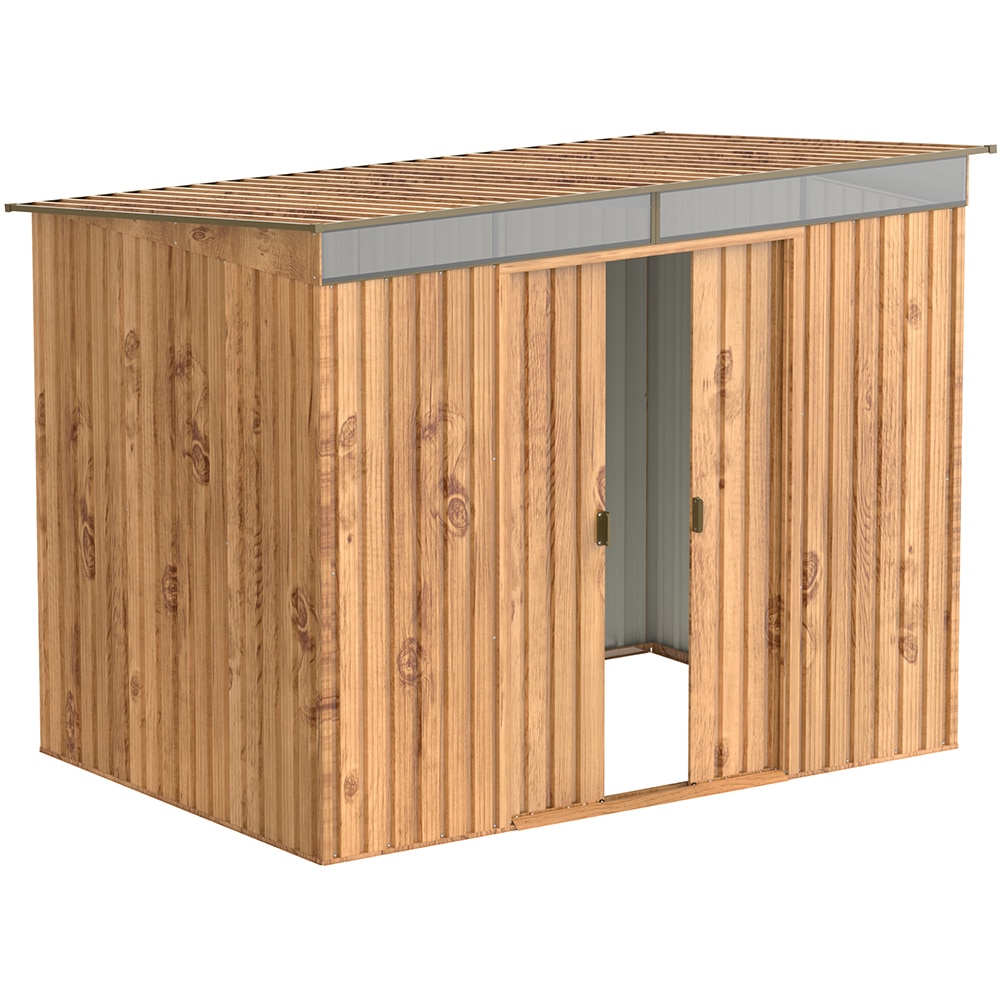 Casuta gradina DURAMAX Skylight 8X6, otel, 263.5 x 184.3 x 201.8 cm, maro