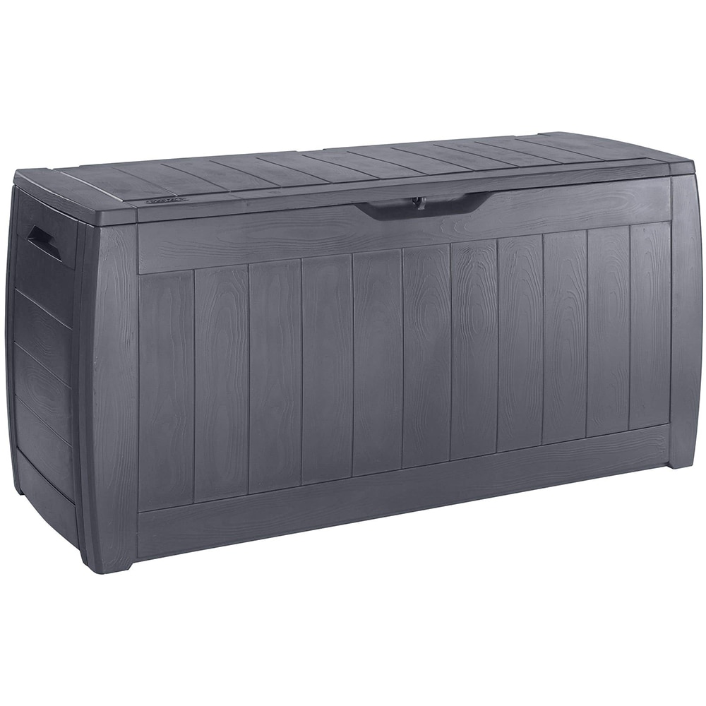 Lada depozitare gradina KETER Hollywood, polipropilena, 117.5 x 45 x 57.3 cm, antracit