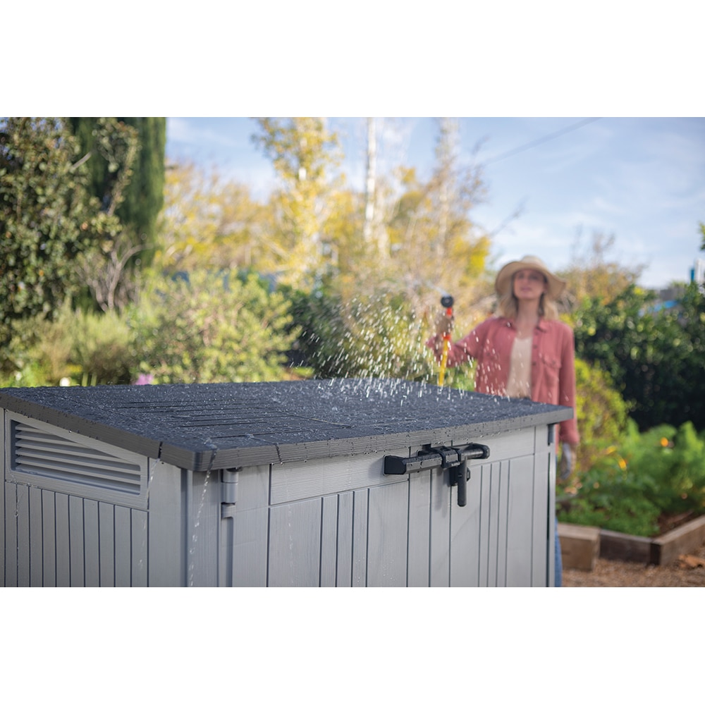 Dulap depozitare gradina KETER Store It Out Midi Sio, polipropilena, 132 x 71.5 x 113.5 cm, antracit