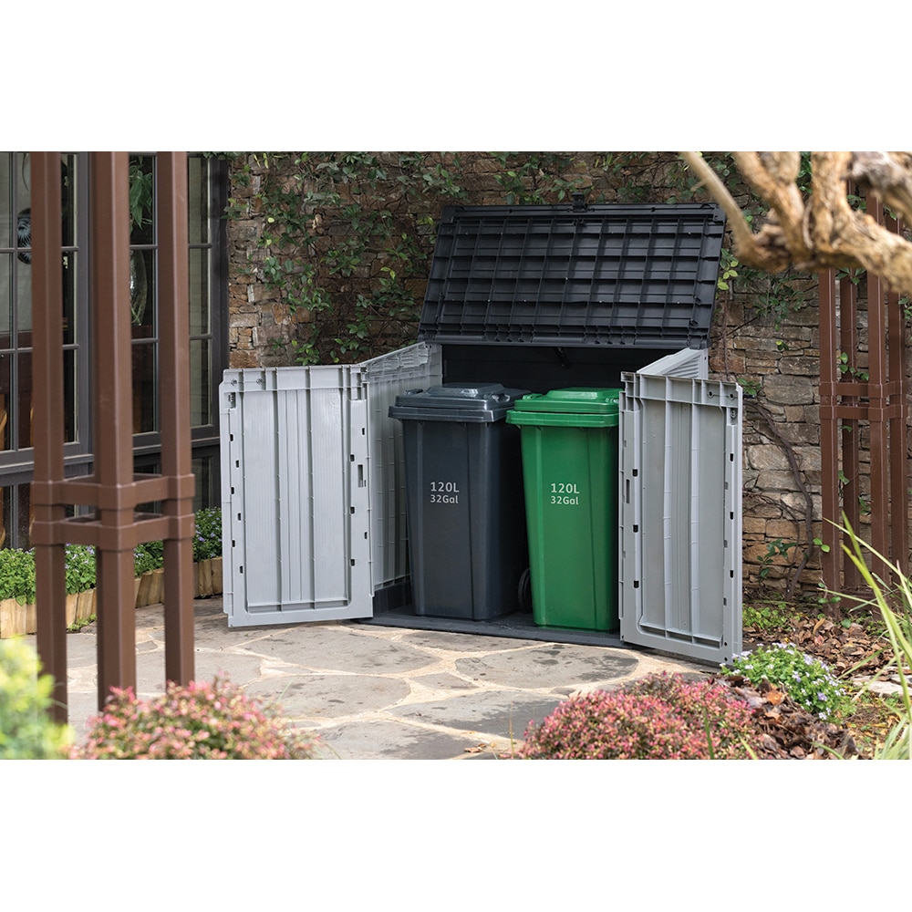 Dulap depozitare gradina KETER Store It Out Midi Sio, polipropilena, 132 x 71.5 x 113.5 cm, antracit