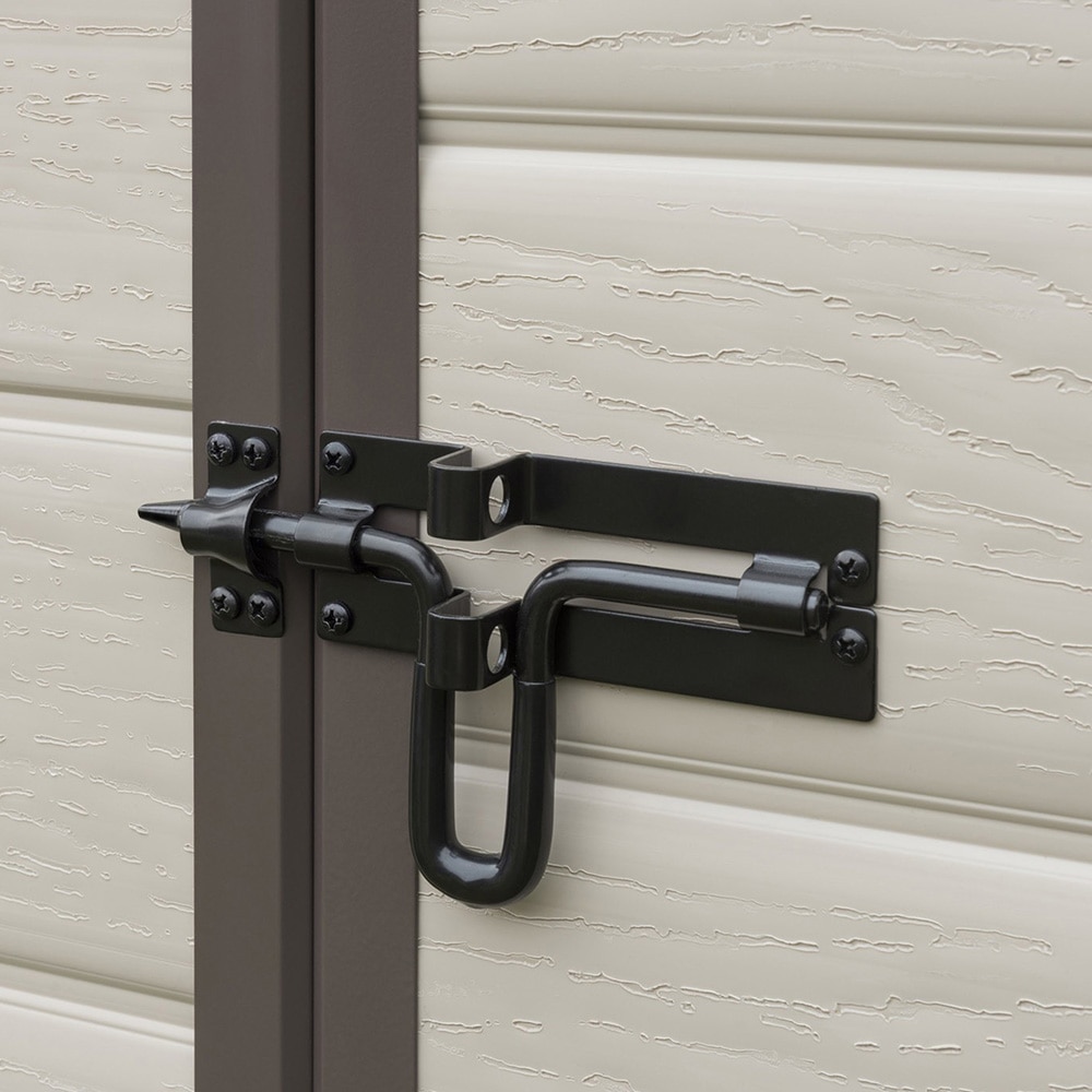 Casuta gradina KETER Manor 6x8, plastic, 236.8 x 185.8 x 227 cm, bej