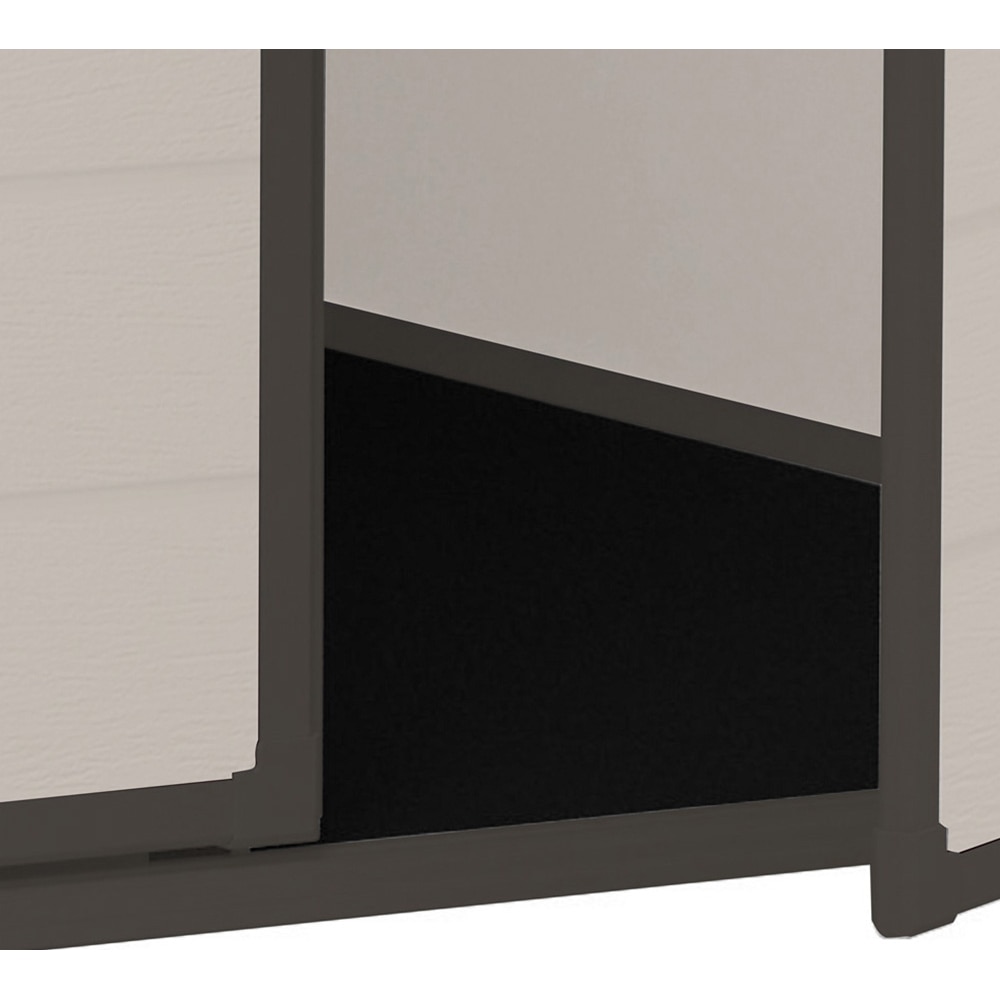 Casuta gradina KETER Manor 6x8, plastic, 236.8 x 185.8 x 227 cm, bej