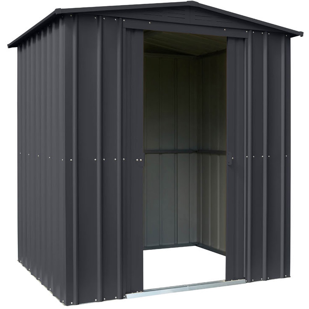 Casuta gradina GLOBEL Dream 6x5, metal, 184 x 154 x 193 cm, antracit