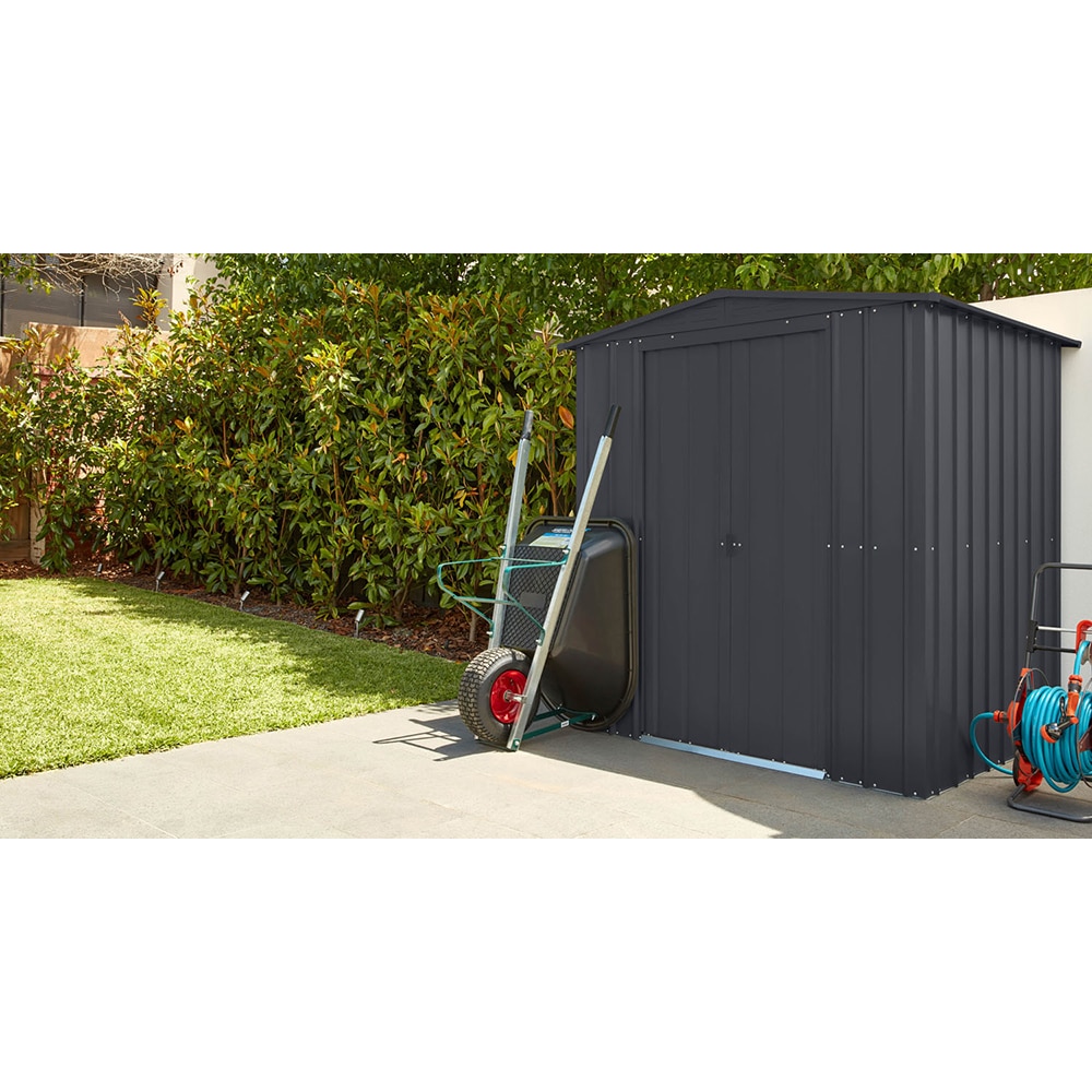 Casuta gradina GLOBEL Dream 6x5, metal, 184 x 154 x 193 cm, antracit