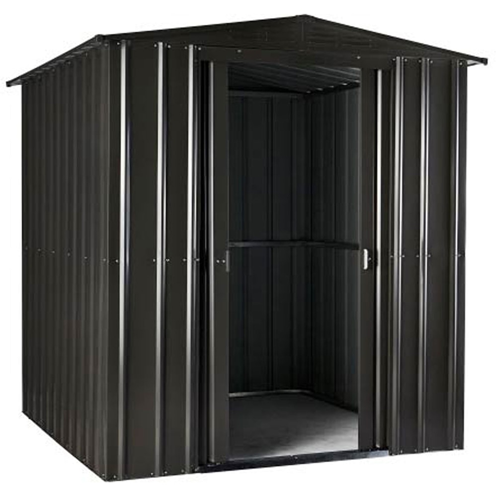 Casuta gradina GLOBEL Dream 6x5, metal, 184 x 154 x 193 cm, antracit