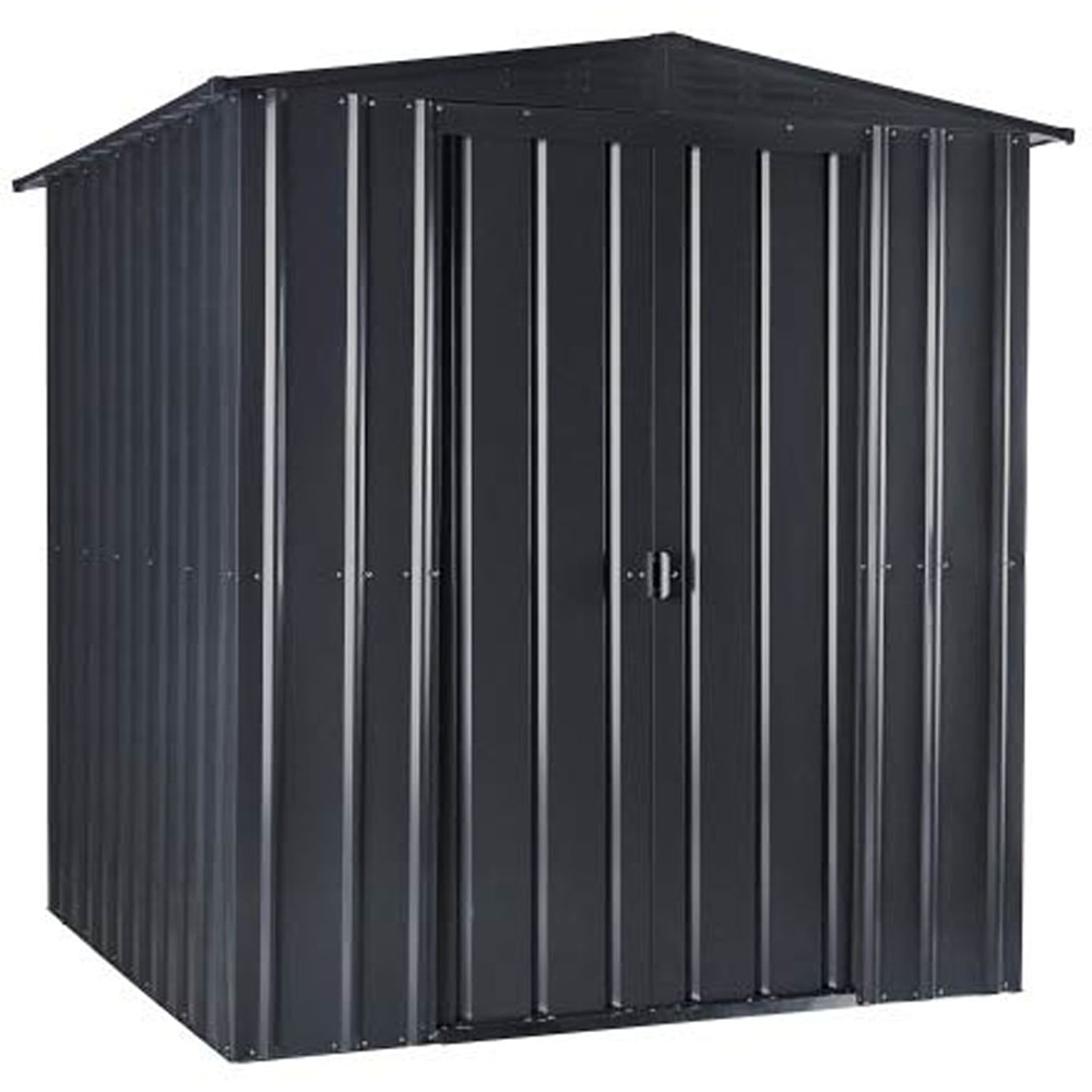 Casuta gradina GLOBEL Dream 6x5, metal, 184 x 154 x 193 cm, antracit