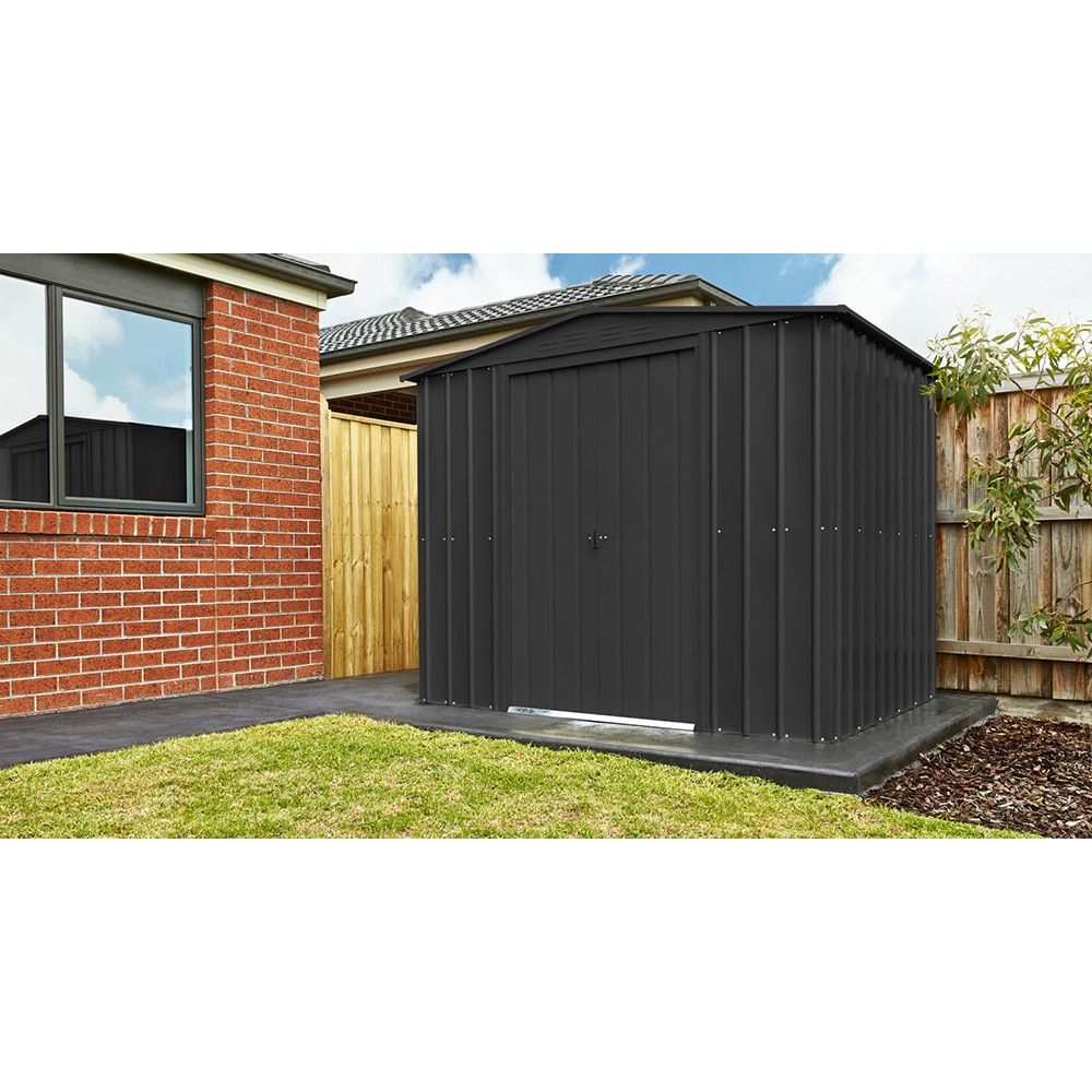 Casuta gradina GLOBEL Dream 8x6, metal, 245 x 185 x 198 cm, antracit