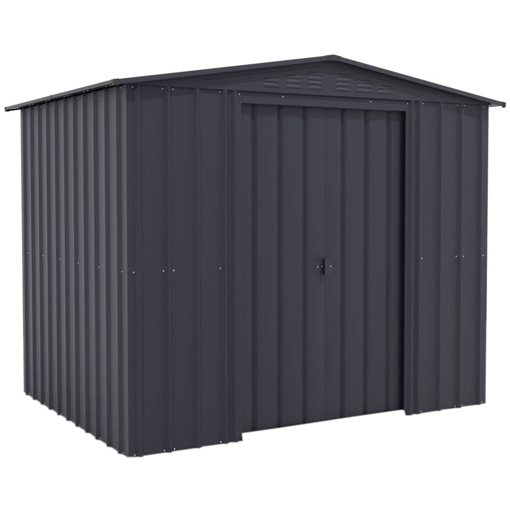 Casuta gradina GLOBEL Dream 8x6, metal, 245 x 185 x 198 cm, antracit