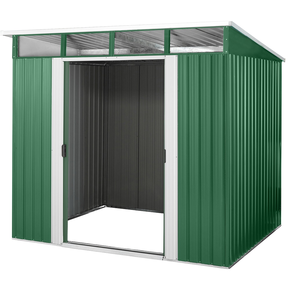 Casuta gradina PERGART Lubeck V 86, metal, 194 x 238 x 203 cm, verde