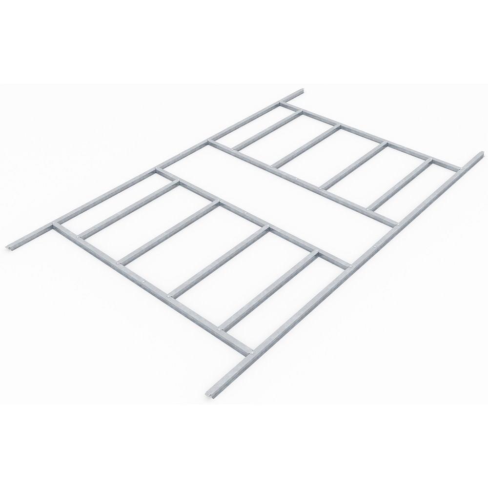 Cadru podea PERGART Dresden II 108, metal, 226 x 291 x 2.6 cm, negru