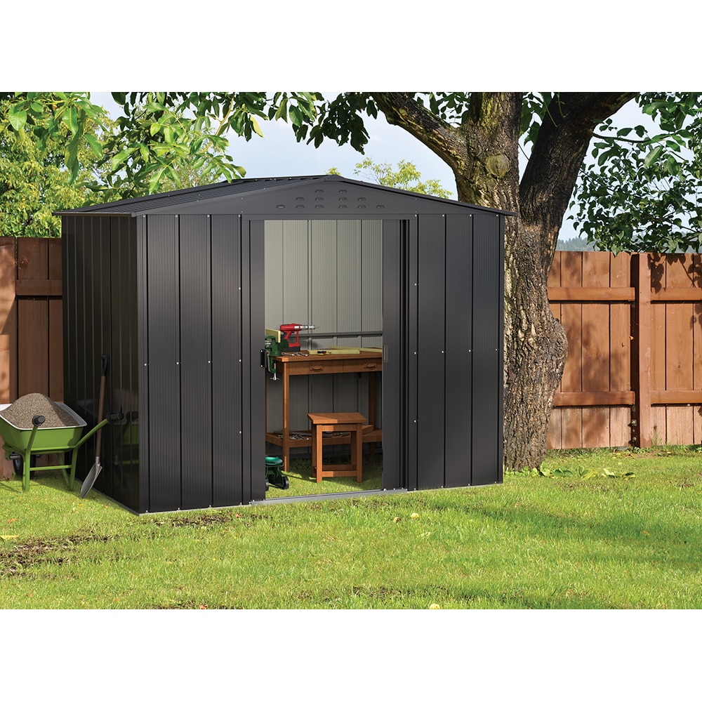 Casuta gradina DURAMAX Top 8X6, otel, 261.6 x 183 x 204.5 cm, antracit