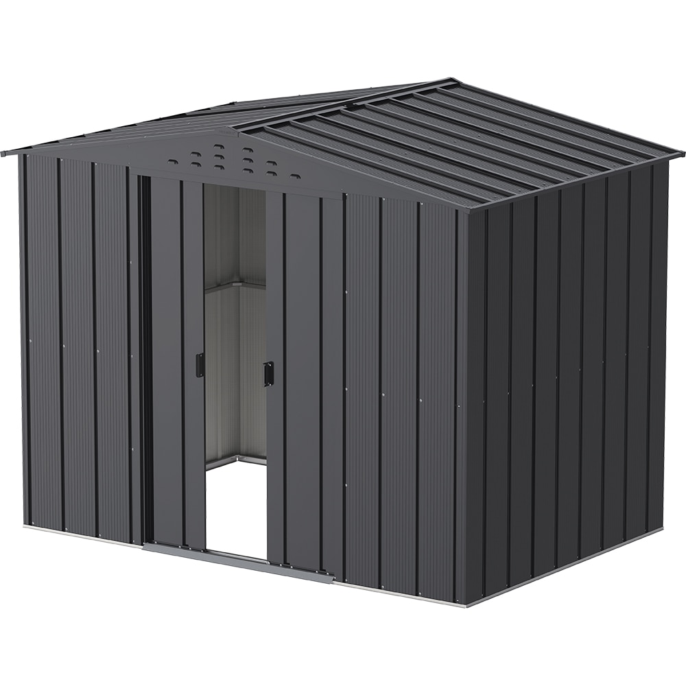 Casuta gradina DURAMAX Top 8X6, otel, 261.6 x 183 x 204.5 cm, antracit