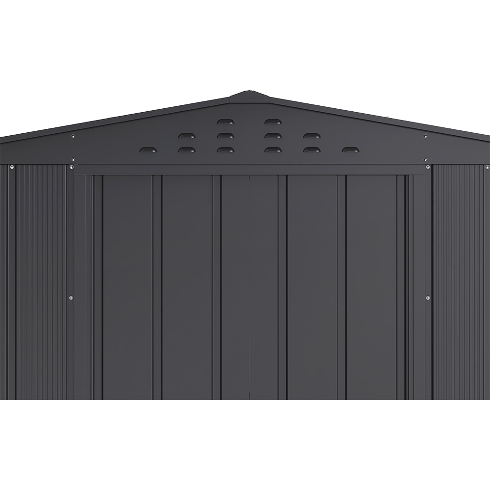 Casuta gradina DURAMAX Top 8X6, otel, 261.6 x 183 x 204.5 cm, antracit