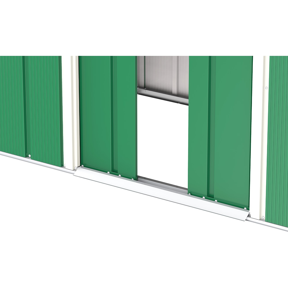 Casuta gradina DURAMAX Eco 6X4, otel, 202 x 122.2 x 180.5 cm, verde