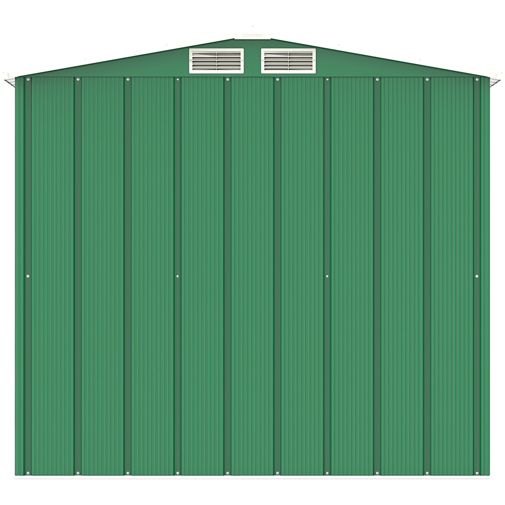 Casuta gradina DURAMAX Eco 6X4, otel, 202 x 122.2 x 180.5 cm, verde