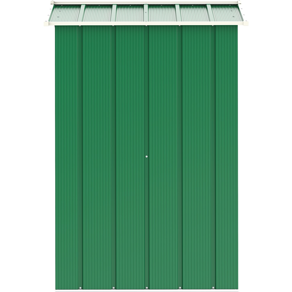 Casuta gradina DURAMAX Eco 6X4, otel, 202 x 122.2 x 180.5 cm, verde