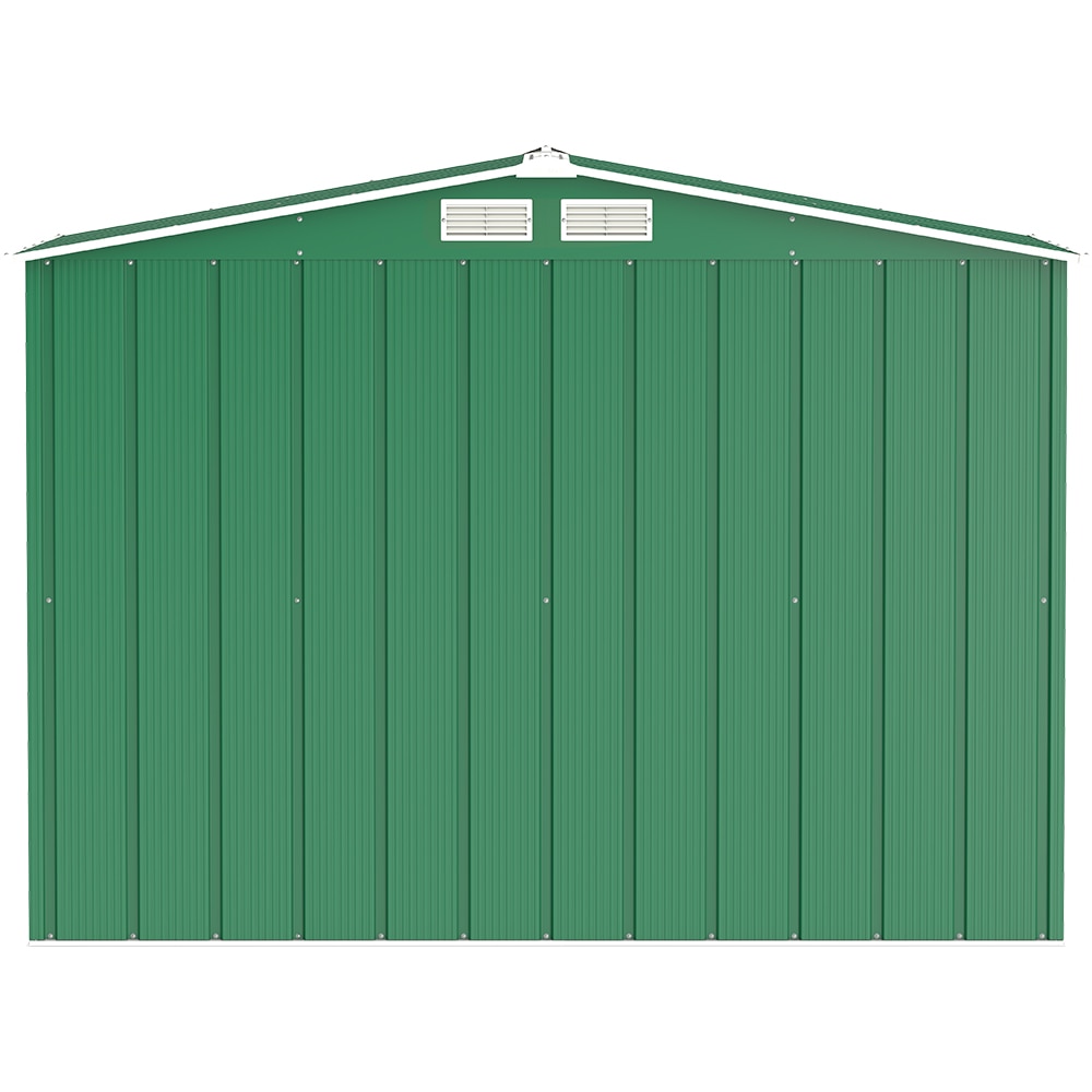 Casuta gradina DURAMAX Eco 8X6, otel, 262 x 182.2 x 191 cm, verde