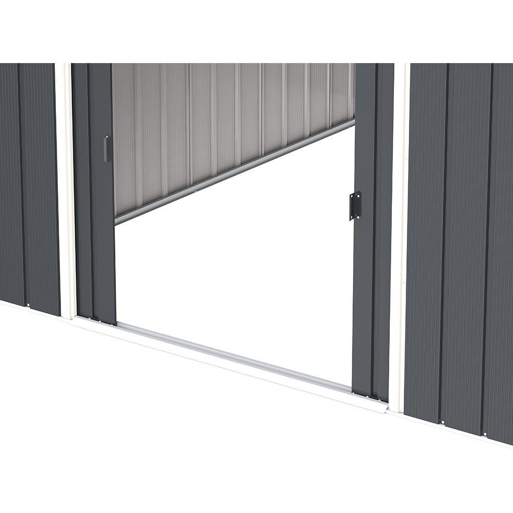 Casuta gradina DURAMAX Eco 10X12, otel, 322.1 x 362.7 x 196.1 cm, antracit