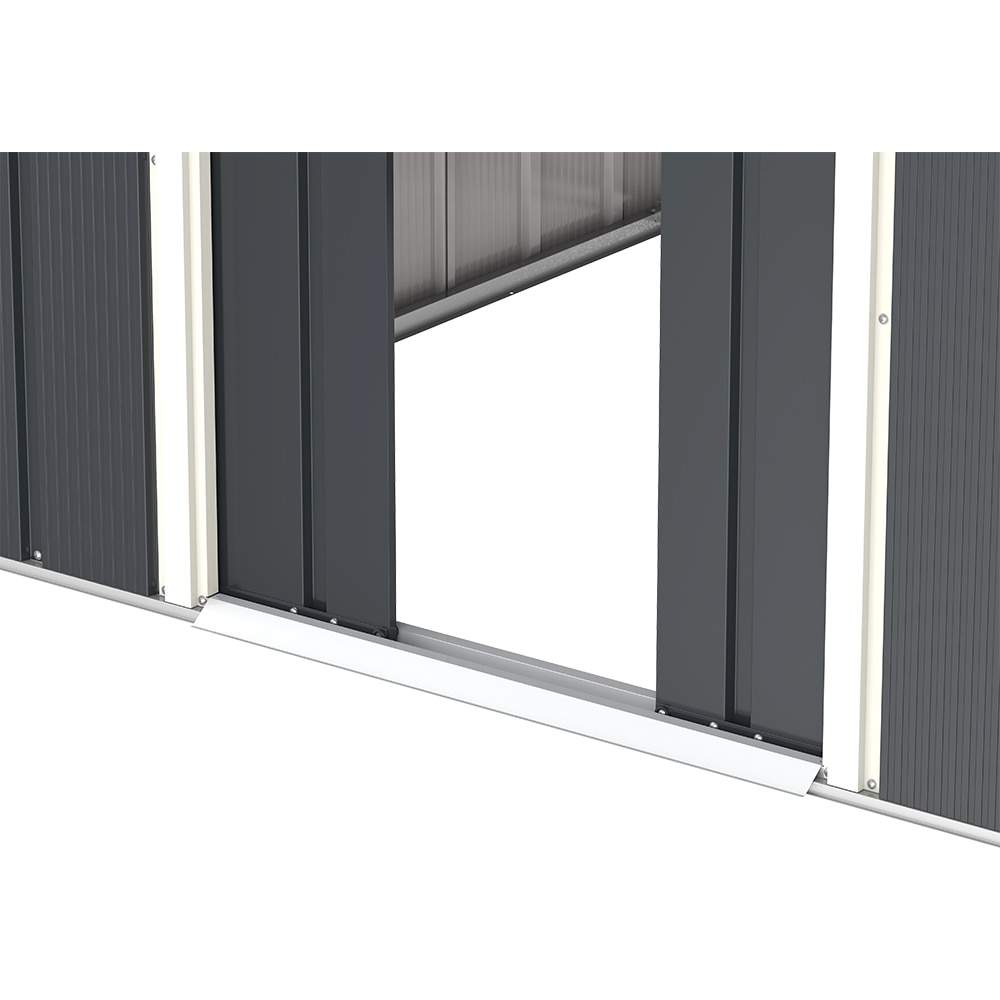 Casuta gradina DURAMAX Eco 6X6, otel, 202 x 182.2 x 180.5 cm, antracit