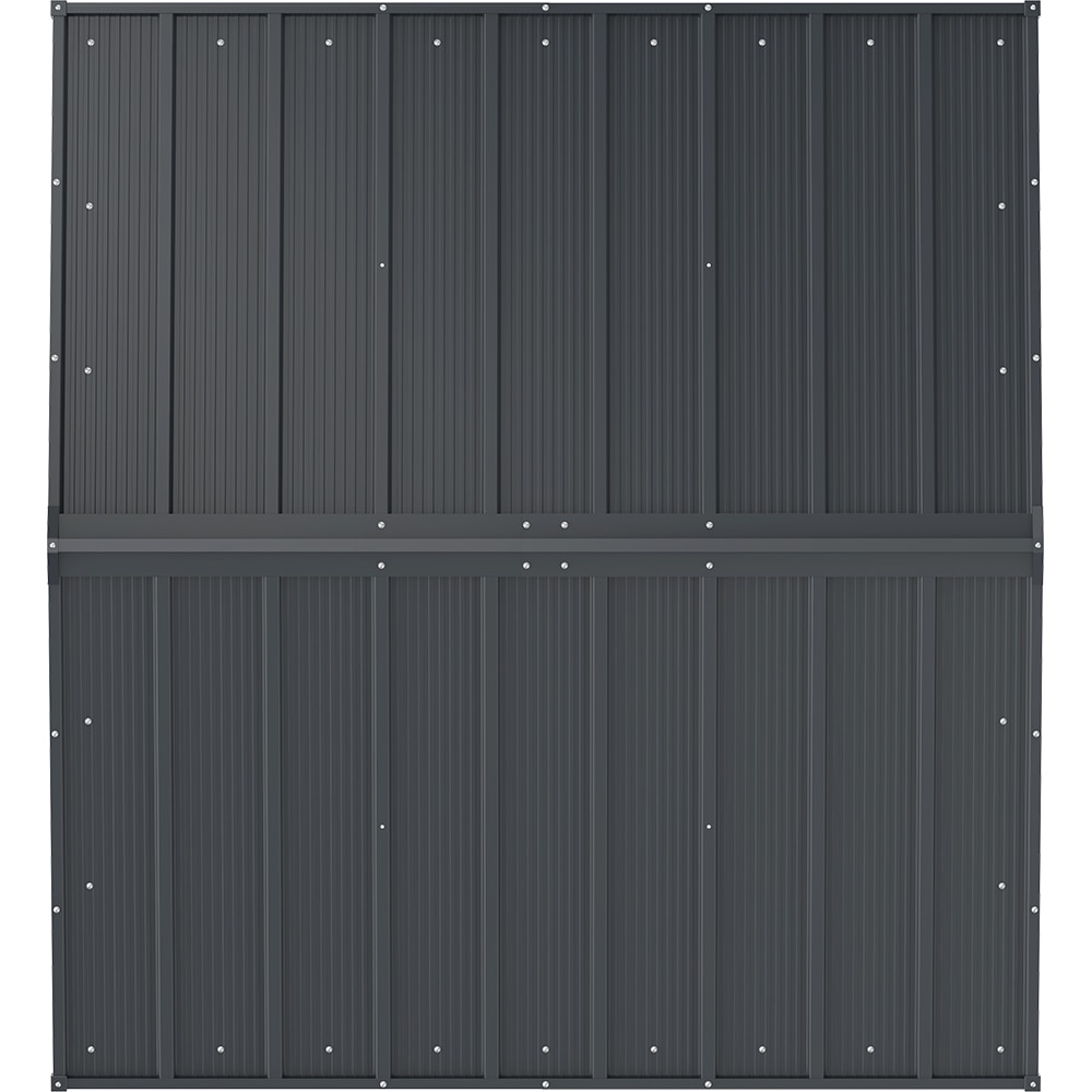 Casuta gradina DURAMAX Eco 6X6, otel, 202 x 182.2 x 180.5 cm, antracit