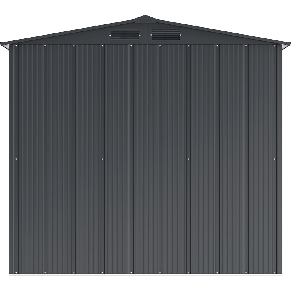 Casuta gradina DURAMAX Eco 6X6, otel, 202 x 182.2 x 180.5 cm, antracit